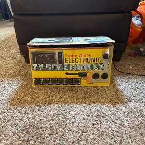 Vintage Radio Shack Electronic TV Scoreboard Video Game System 60-3061